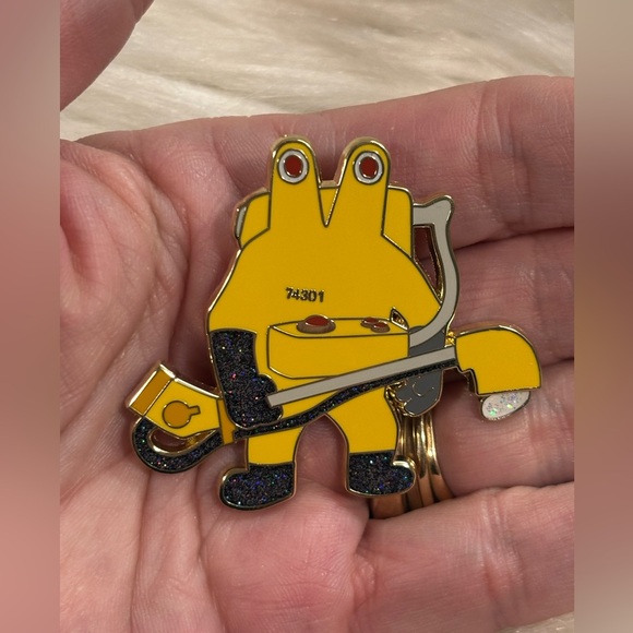 Disney Baublebar Monsters Inc CDA Agent Trading Pin NWOT - Picture 2 of 3